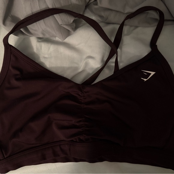 Gymshark Dark Purple Sports Bra - Picture 2 of 3
